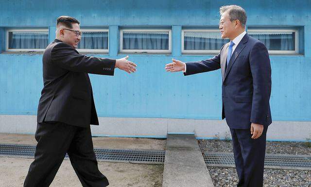 Das historische Treffen beider Koreas 