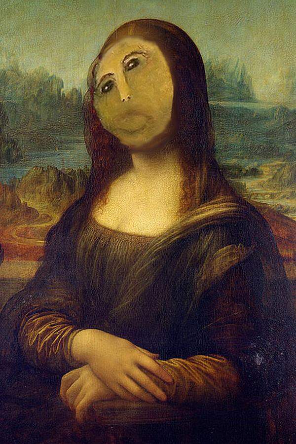 "Mona Lisa" von Leonardo da Vinci.