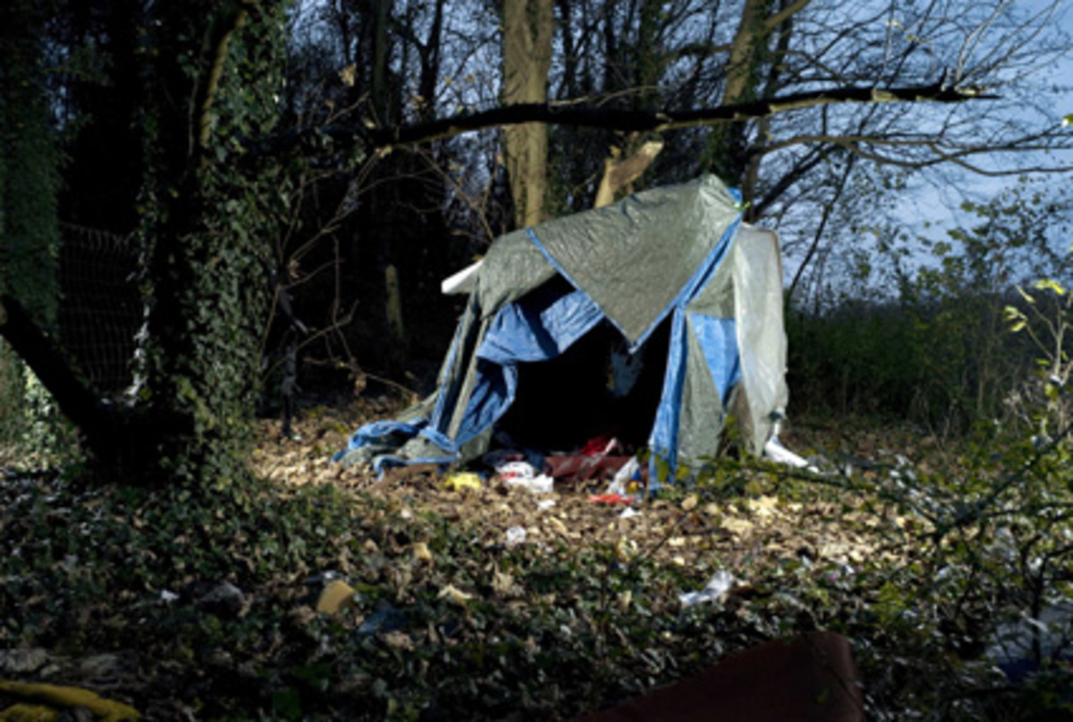 Der Schweizer Jean Revillard hat die provisorischen Unterkünfte von Immigranten in Calais aufgespürt und damit den ersten Preis dieser Kategorie gewonnen.