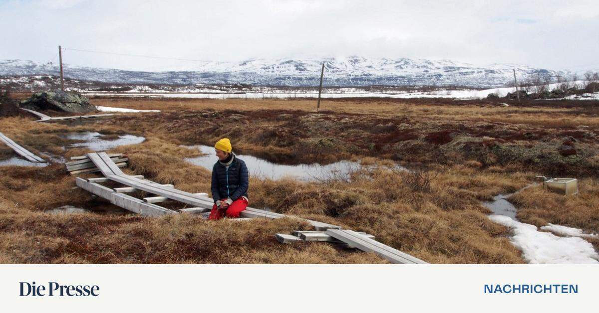 Eiskalter Boden der Tundra sorgt für Erwärmung