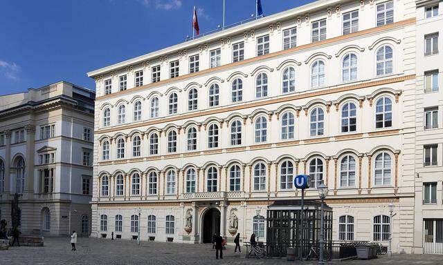 Archivbild: Das Außenministerium am Wiener Minoritenplatz
