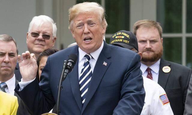 June 6 2018 Washington District of Columbia U S DONALD TRUMP at the signing ceremony for S 2