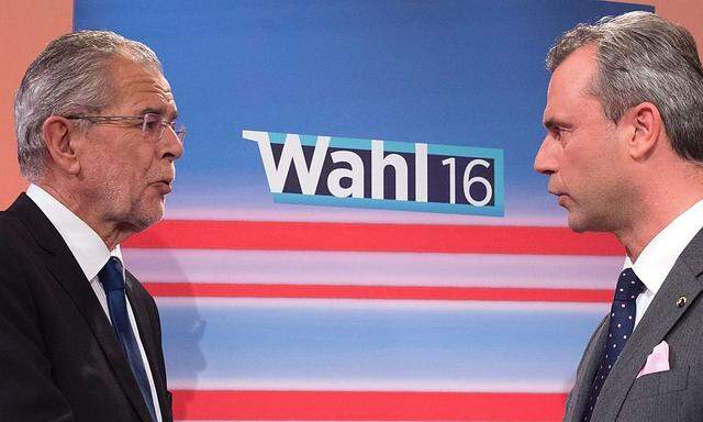 Hofburg-Wahl: FPÖ will TV-Duelle auf ein Minimum beschränken