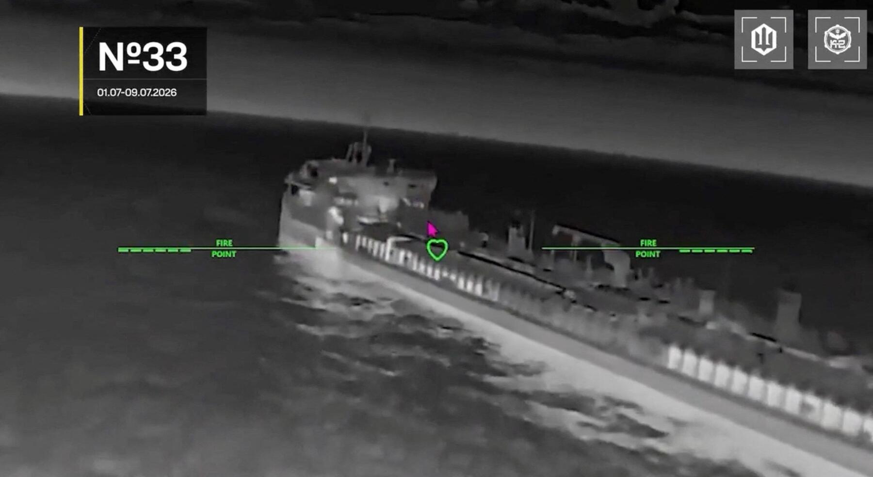 Ukraine claims drone attack on 21 Russian tankers in Sea of Azov; Russia reports one death