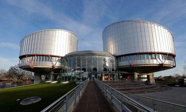 Prüft das belgische Sterbehilfe-Gesetz: Der europäische Gerichtshof für Menschenrechte in Strassburg.