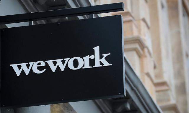 Logo von WeWork in New York City