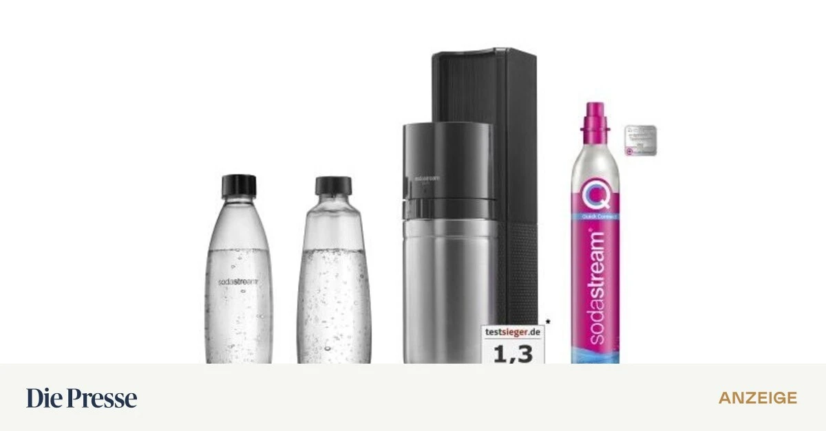 Zukunftsweisende-Innovation bei SodaStream: Wassersprudlerhersteller bringt neue Sprudler-Generation „DUO