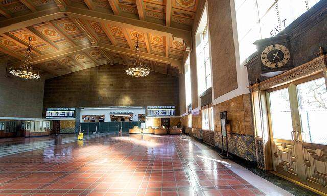 In Los Angeles ist neben dem traditionellen Dolby Theatre in Hollywood erstmals das Bahnhofsgebäude Los Angeles Union Station (im Bild) als Bühne geplant.