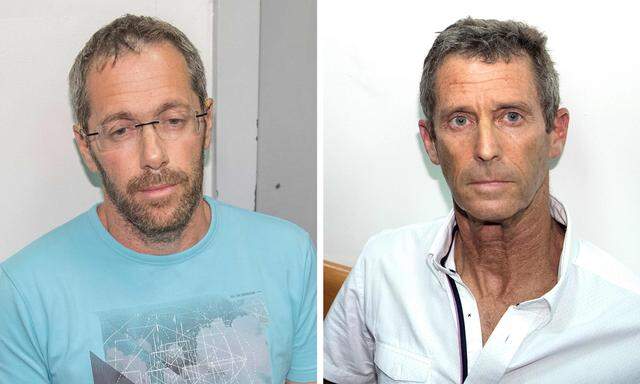 Am Montag in Israel festgenommen: Geschäftsmann und Politikerberater Tal Silberstein (links) und Milliardär Beny Steinmetz.