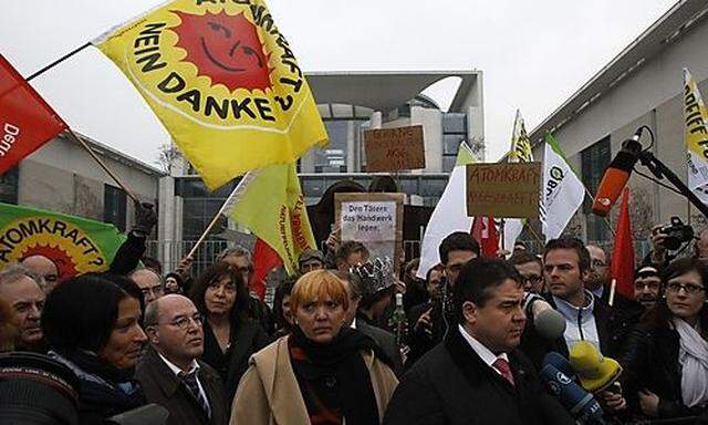 Deutschland: 110.000 Menschen bei Anti-Atom-Protesten