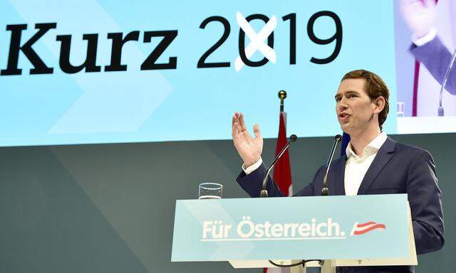 In den Umfragen liegt die ÖVP mit Sebastian Kurz seit Monaten stabil um 35 Prozent.