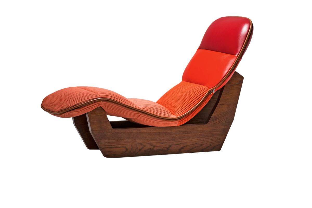 Designerin Patricia Urquiola beschwört weiter die Fifties: mit Chaise-Longue-Familienzuwachs für „Lilo“.