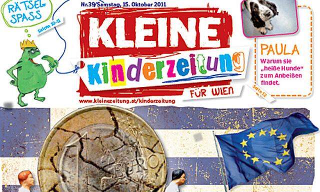 Auszeichnung fuer Kinderzeitung Kleinen