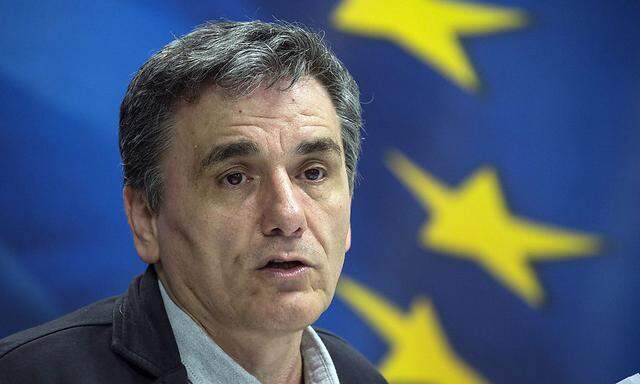 Der griechische Finanzminister Euclid Tsakalotos.