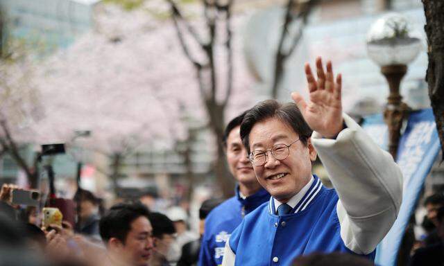 Lee Jae Myung, führt die oppositionelle Minjoo-Partei an. 