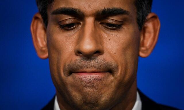 Prime Minister Rishi Sunak in der Downing Street.