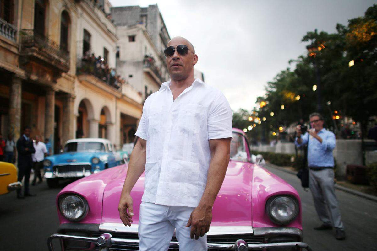 Vin Diesel wurde mit der "Fast &amp; Furious"-Reihe berühmt und verdiente im Berechnungszeitraum stolze 35 Mio. US-Dollar. Über den Erstplatzierten wird er sich nicht freuen.