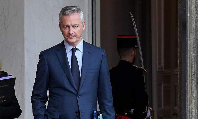 Frankreichs Finanzminister Bruno Le Maire