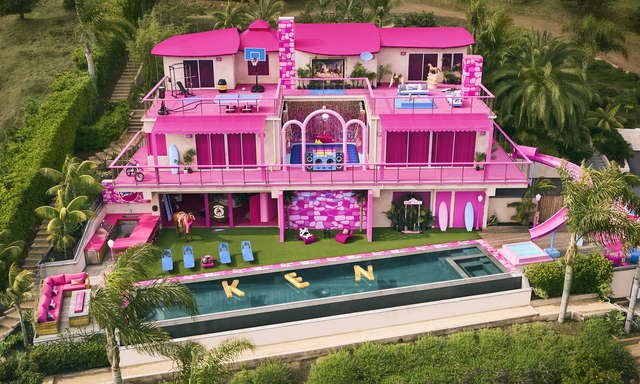In dieser Villa kann man seine Barbie-Träume ausleben. 