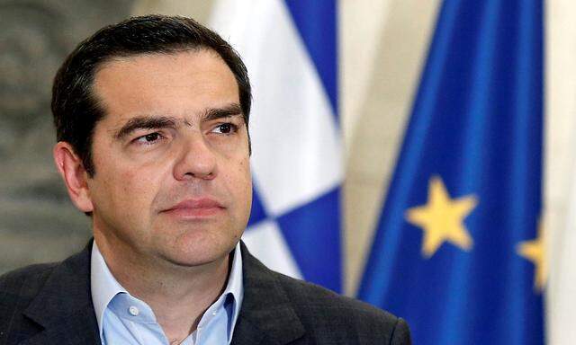 Griechenlands Ministerpräsident, Alexis Tsipras.