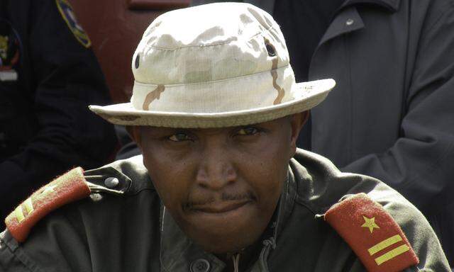 Kongo Rebellenfuehrer Ntaganda trifft