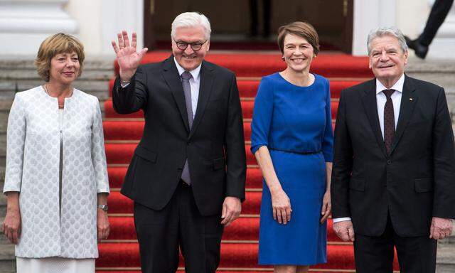 Daniela Schadt, Bundespräsident Steinmeier, Elke Büdenbender , Bundespräsident a. D. Joachim Gauck