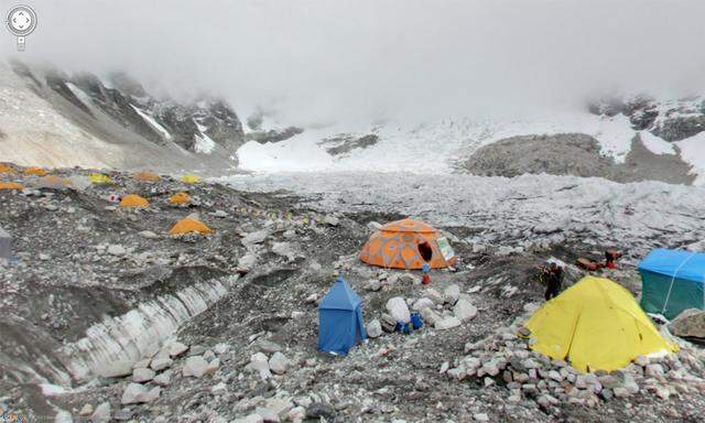 Street View: Google steigt auf den Mount Everest