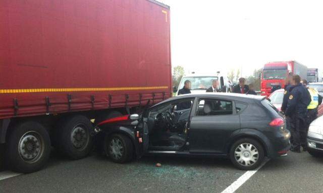 Wiener nach Flucht Auto