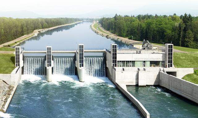 Wasserkraftwerk Goessendorf im Sueden von Graz eroeffnet