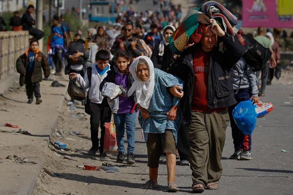 Mit dem Pulitzer-Preis geehrt: Menschen im Gaza-Streifen auf der Flucht