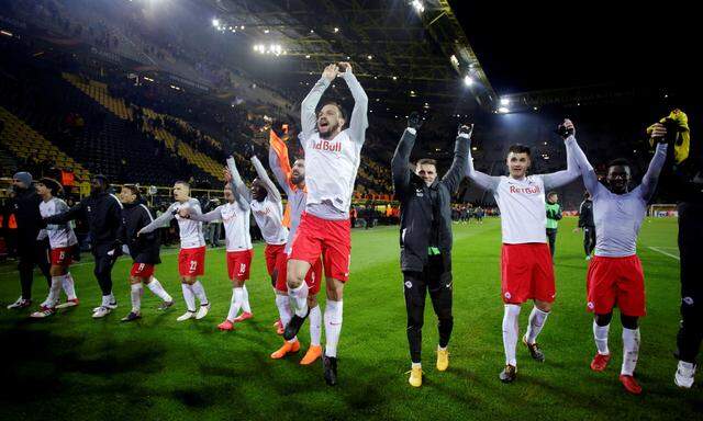 Salzburger Höhenflug: In der Europa League trifft Österreichs Meister nach Erfolgen über Real Sociedad, Dortmund und Lazio Rom im Halbfinale auf Marseille.