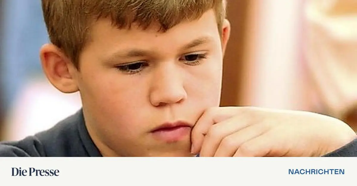 Magnus Carlsen Schachmeister wirbt für Jeans