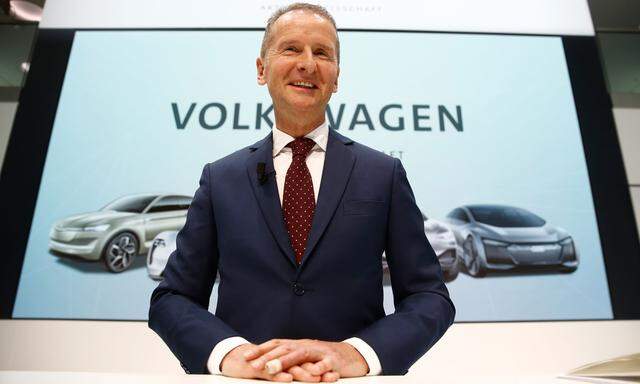 Volkswagen-Chef Herbert Diess.