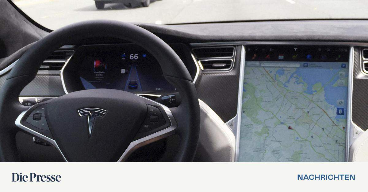 Problems with Autopilot: Tesla recalls 2 million cars