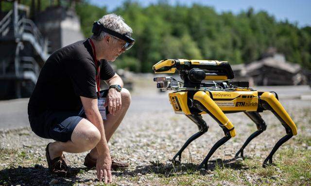 Netzbetreiber bauen inzwischen gern auf die Hilfe des Roboterhunds von Boston Dynamics.  
