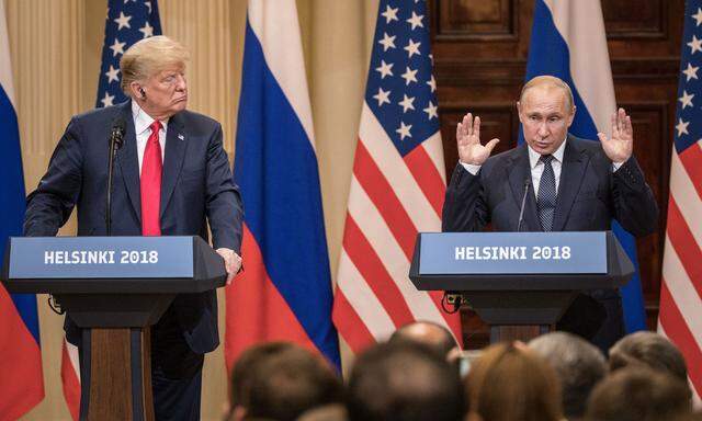 US-Präsident Trump und Russlands Präsident Putin (Archivbild)