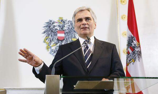 Alt-Bundeskanzler Werner Faymann