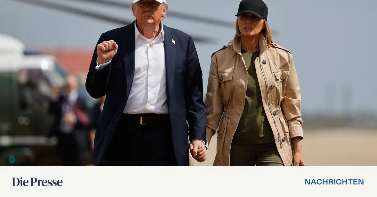 Trump on deadly floods in Texas: “Like a wave in the Pacific that even ...