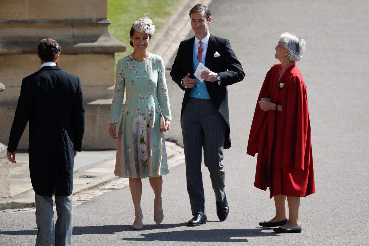 Herzogin Catherines Schwester Pippa Middleton mit Ehemann James Matthews.