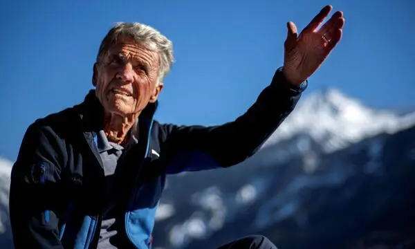 Peter Habeler ist eine Bergsteigerlegende.