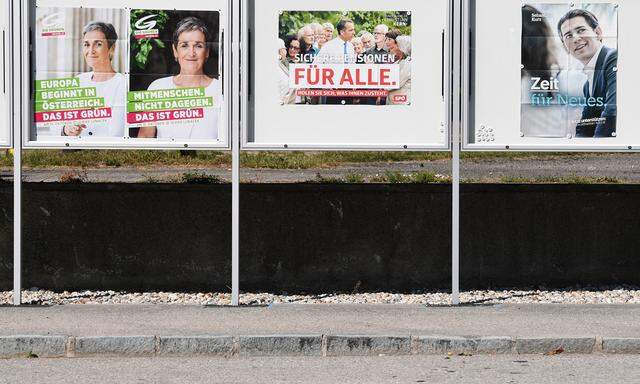 Themenbild: Wahlplakate