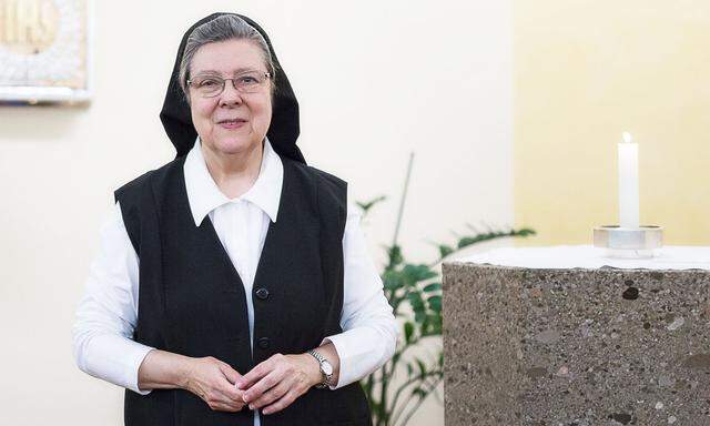 Viele Flüchtlinge wollten selbst geben und nicht nur Empfänger sein, sagt Schwester Beatrix Mayrhofer.