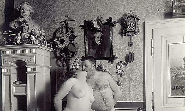 Ausschnit aus „Wiener Nackedeien“ aus dem Jahr 1906. 