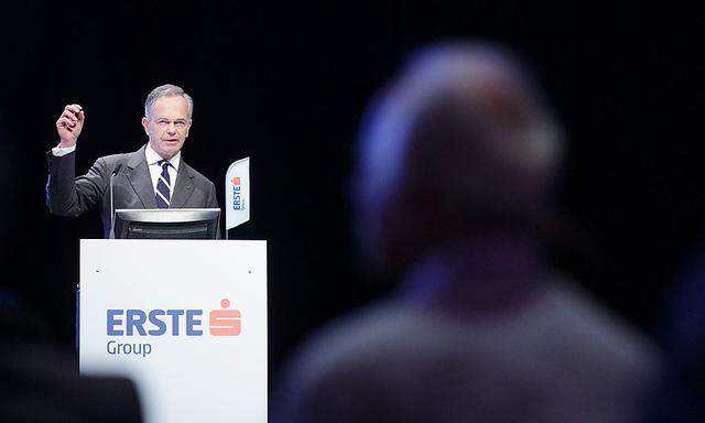 Erste Group Bank AG Chief Executive Officer Andreas Treichl Speaks At Annual General Meeting