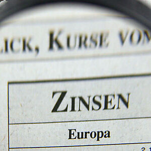 Zinsen in Europa