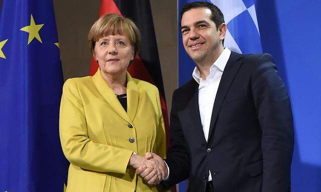 Merkel und Tsipras 