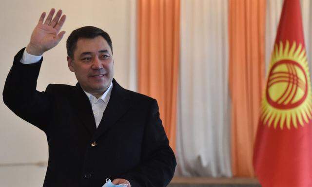 Sadyr Schaparow ist neuer Präsident in Kirgisien