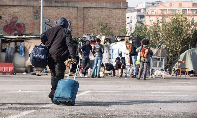 Archivbild: Flüchtlinge in Rom