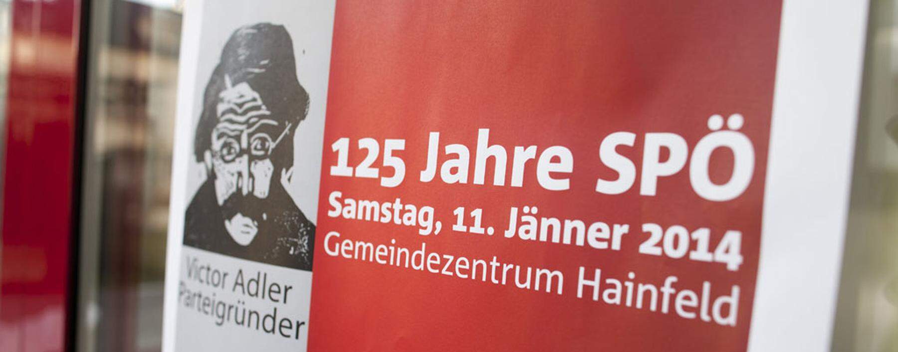 125 Jahre SP� Feierlichkeiten in Hainfeld