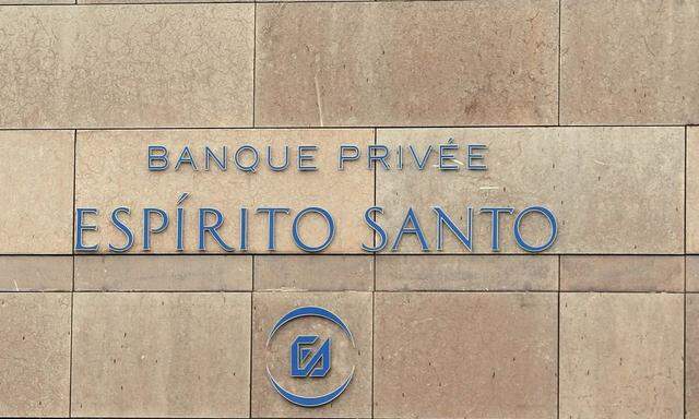 File picture of the Swiss headquarters of Banque Privee Espirito Santo SA in Pully